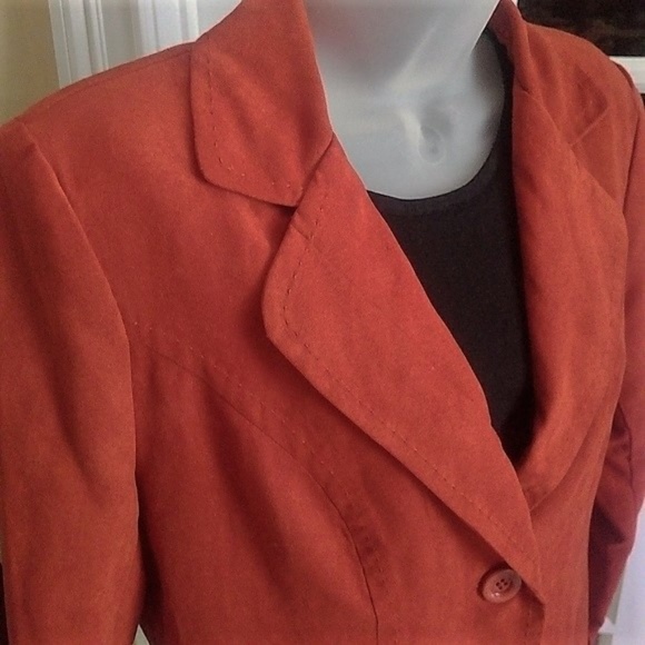 Faux Suede by Notations EUC M - Picture 5 of 6